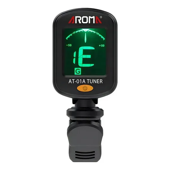 Afinador Cromatico Digital Clip - Aroma At-01a Foto 1