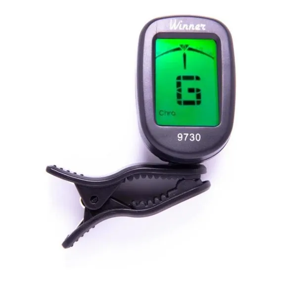 Afinador Cromatico Digital Ukulele Lcd Clip Winner 9730 Foto 1
