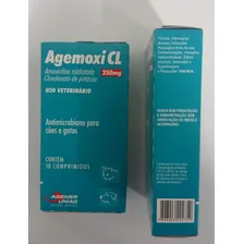 Agemoxi Cl 250mg Antibiotico Amplo Espectro 10 Comprimidos Foto mini 4