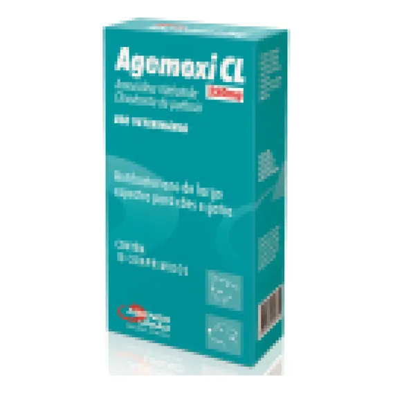 Agemoxi Cl 250mg Antibiotico Amplo Espectro 10 Comprimidos Foto 1