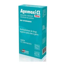Agemoxi Cl 50 Mg Antibi贸tico Agener 10 Comprimidos Foto mini 1