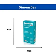 Agemoxi Cl 50mg Antibiotico Amplo Espectro 10 Comprimidos Foto mini 2