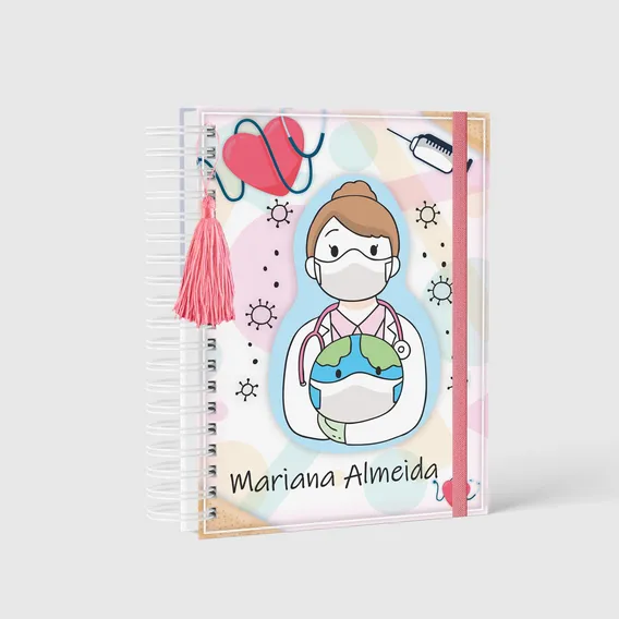 Agenda 2025 Personalizada Enfermagem Com Nome Foto 1