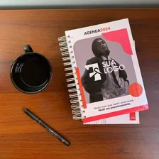 Agenda Com Logo Corporativa Personalizada 10 Unids Empresa Ano 2025 Agenda 2025 Personalizada Foto mini 4