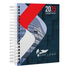 Agenda Com Logo Corporativa Personalizada 10 Unids Empresa Ano 2025 Agenda 2025 Personalizada Foto mini 1