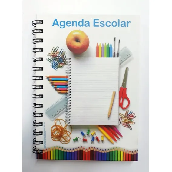 Agenda Escolar Do Bebê Infantil Permanente Criança Maternal Foto 1
