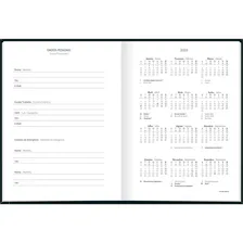 Agenda Pepper Cost Preta M4 Tilibra 179701 Foto mini  2