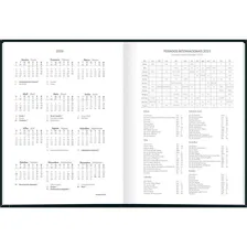 Agenda Pepper Cost Preta M4 Tilibra 179701 Foto mini 4