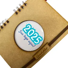 Agenda Personalizada Capa Mdf Ano 2025 Capa Mdf Cru Agenda Capa Madeira Foto mini 1