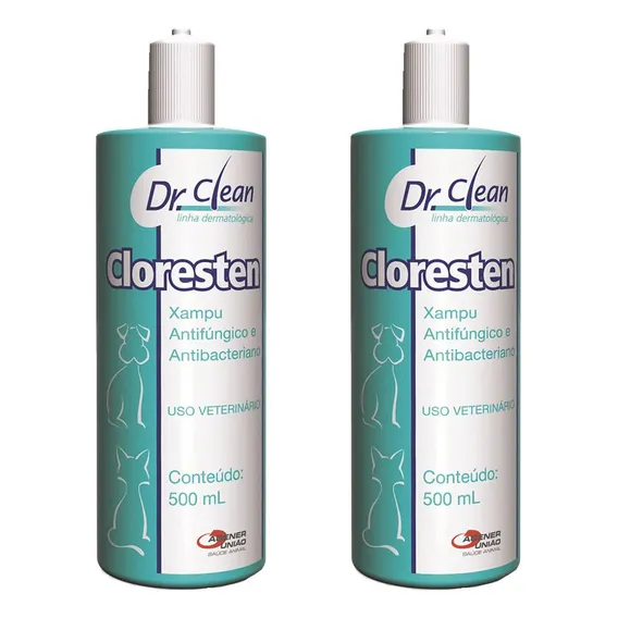 Agener Combo 2un Cloresten 500ml Shampoo Foto 1