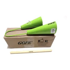 Agogô Duplo Com Baqueta Profissional Cor Verde - Gope Foto mini  2