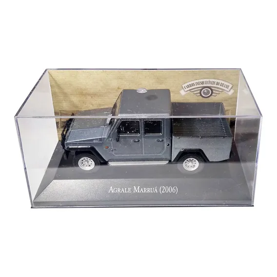Agrale MarruÔ 2006 Miniatura De Metal Para Coleção Cor Cinza-escuro Foto 1