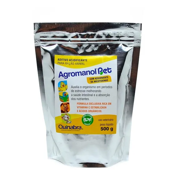 Agromanol Pet - 500gr - Promotor De Absorção De Alimentos Sj Foto 1