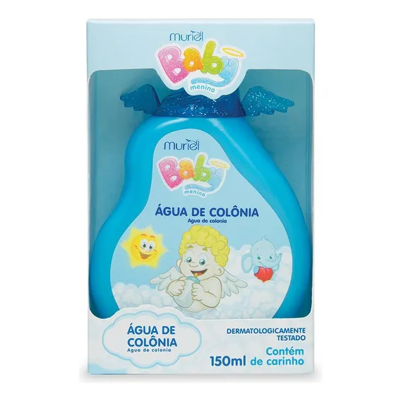 脕gua Col么nia Infantil Muriel Baby Menino 150ml Foto 1