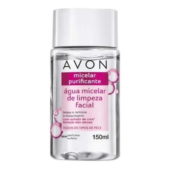Água Micelar De Limpeza Facial Avon - 150 Foto 1