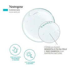 Água Micelar Demaquilante Purified Skin 200ml Neutrogena Foto mini 3