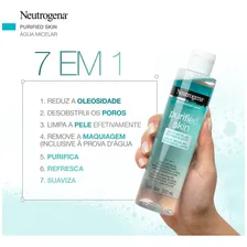 Água Micelar Demaquilante Purified Skin 200ml Neutrogena Foto mini 4