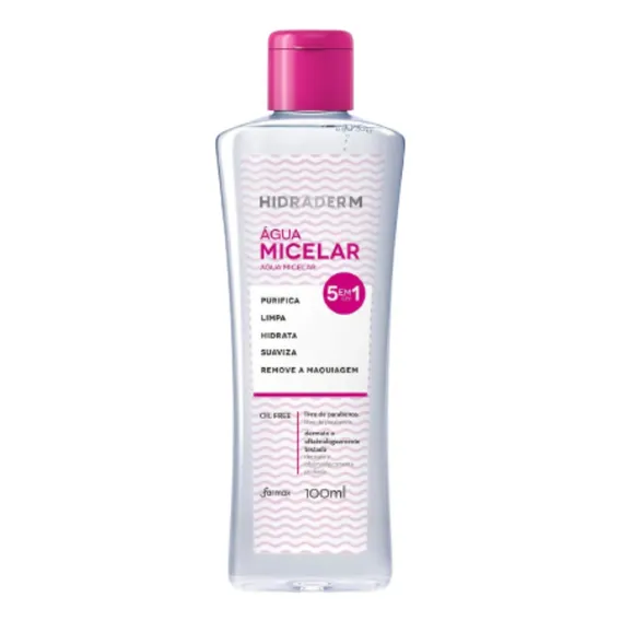 Agua Micelar Hidraderm 100ml Farmax Foto 1