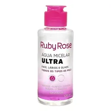 Água Micelar Ultra Hidrata Demaquilante Ruby Rose Foto  mini 1