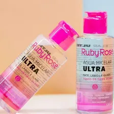 Água Micelar Ultra Hidrata Demaquilante Ruby Rose Foto mini  3