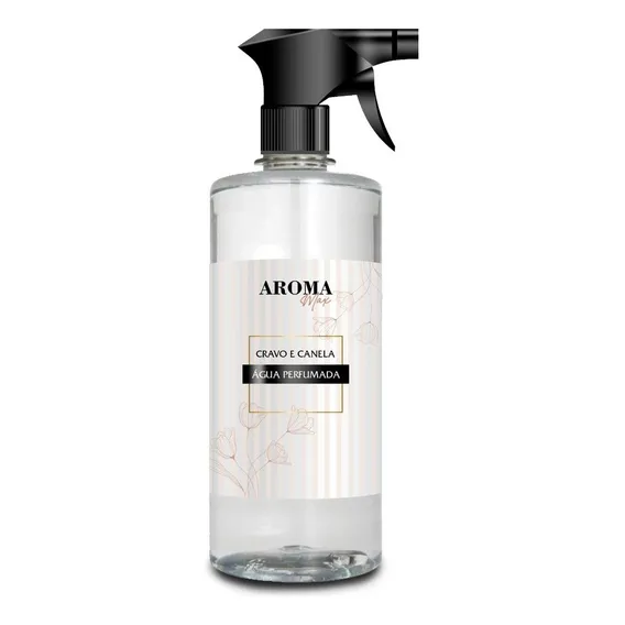 Água Perfumada Para Roupas E Lojas Cravo E Canela 500ml Foto 1