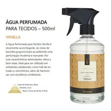 Água Perfumada Vanilla 500ml + Para Tecidos - Via Aroma Foto mini 2