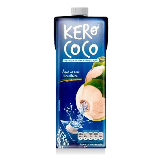 Água Saborizada Kero Coco Água De Coco Coco Em Garrafa Foto 1