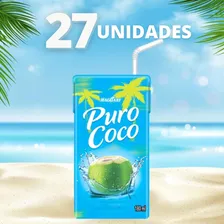 Água Saborizada Puro Coco Gelo De Coco - Água De Coco Coco Em Caixinhha 180  27 Un Foto mini  3