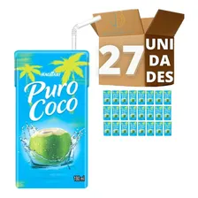 Água Saborizada Puro Coco Gelo De Coco - Água De Coco Coco Em Caixinhha 180  27 Un Foto mini  2