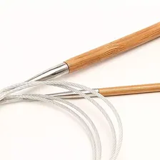 Agulha Circular Tricô Bambu Círculo 60cm - Unidade Foto mini  2