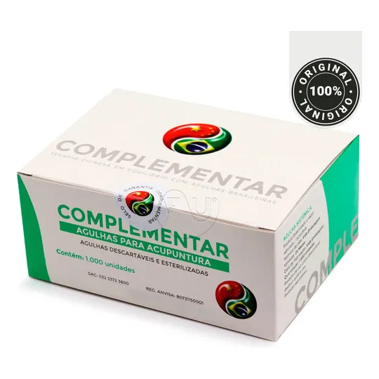 Agulha De Acupuntura 0,25x30 Sistêmica Caixa Com 1000 Un Foto 1