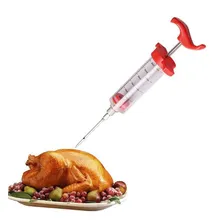 Agulha Injetar Temperos Frango Marinar Compre Agora Foto  mini 1