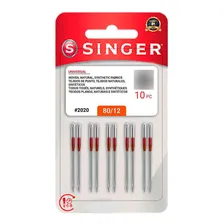 Agulha Singer 2020 N80/12 Para Máquina De Costura Domestica Foto mini 1
