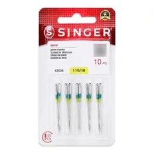 Agulha Singer Para Jeans 2026/18 Blister Com 10u Cor Foto mini 1