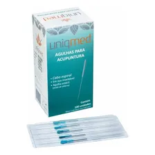 Agulhas Para Acupuntura 0,20 X 30mm Uniqmed Com 100 Unidades Foto mini 4