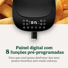Air Fryer Digital 4,2 Litros Cuisinart 1300w Cor P Cor Preto Foto mini  2