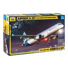 Airbus A-321 - 1/144 - Zvezda 7017 Foto mini 1