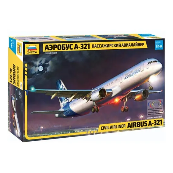 Airbus A-321 - 1/144 - Zvezda 7017 Foto 1