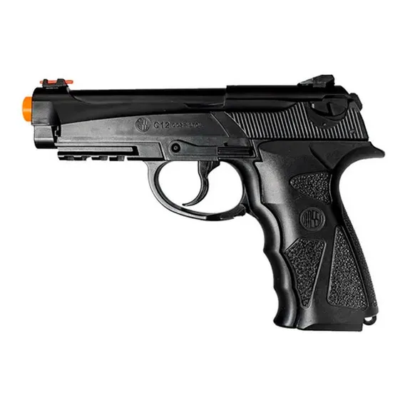 Airsoft Pistola Wingun Co2 C12 6mm 15 Bb's Foto 1