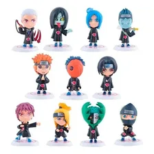 Akatsuki Itachi Tobi Pain Naruto Shippuden Kit 11 Miniaturas Foto mini 1