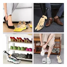 Alargador Para Calçados, TĂȘnis, Sapatos Do 40 Ao 44 Cor Madeira Tamanho G- 40 Ao 44 Foto mini 4