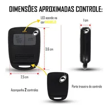 Alarme Automotivo Blocktron Comfort 2 Controles Sirene Foto mini 1