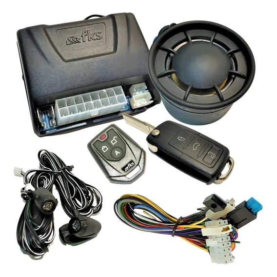 Alarme Automotivo Fks Chave Canivete Com Bloqueio Fk902 Cb Foto 1
