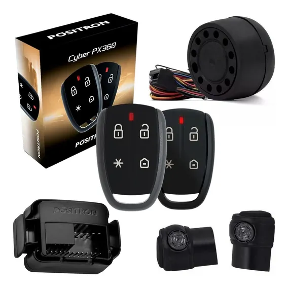 Alarme Automotivo Pósitron Cyber Px 360 Universal Presença Foto 1