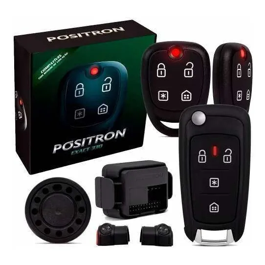 Alarme Automotivo Positron Exact Ex360 + Chave Canivete Px80 Foto 1