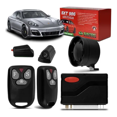 Alarme Automotivo Sistec Universal C/ 2 Controles Foto 1