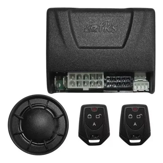 Alarme Automotivo Universal 12/24 Volts Bloqueio Motor Fks Foto 1