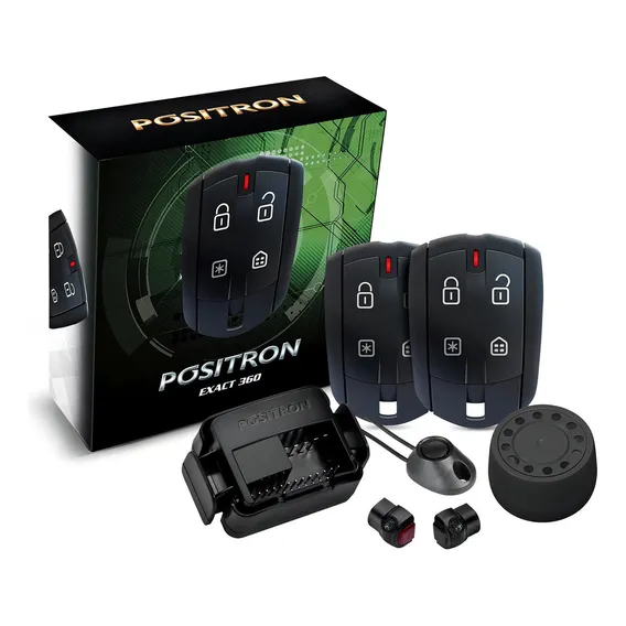 Alarme Automotivo Universal 2 Controles P贸sitron Exact 360 Foto 1