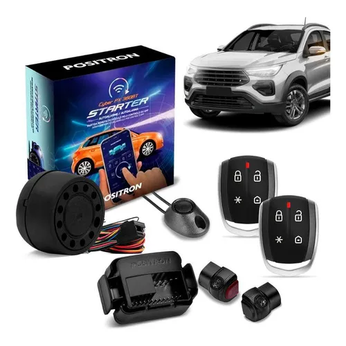 Alarme Carro Positron Px360bt Starter Bluetooth Presença Foto 1