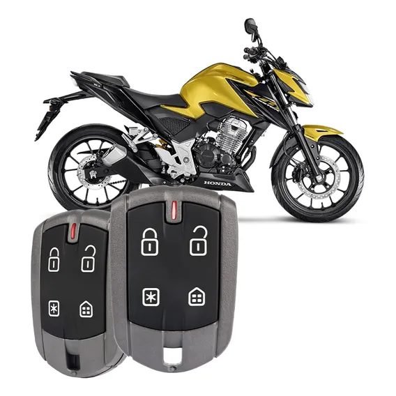Alarme Duoblock Fx G8 Dedicado Honda Cb300 Twister 2023 Posi Foto 1